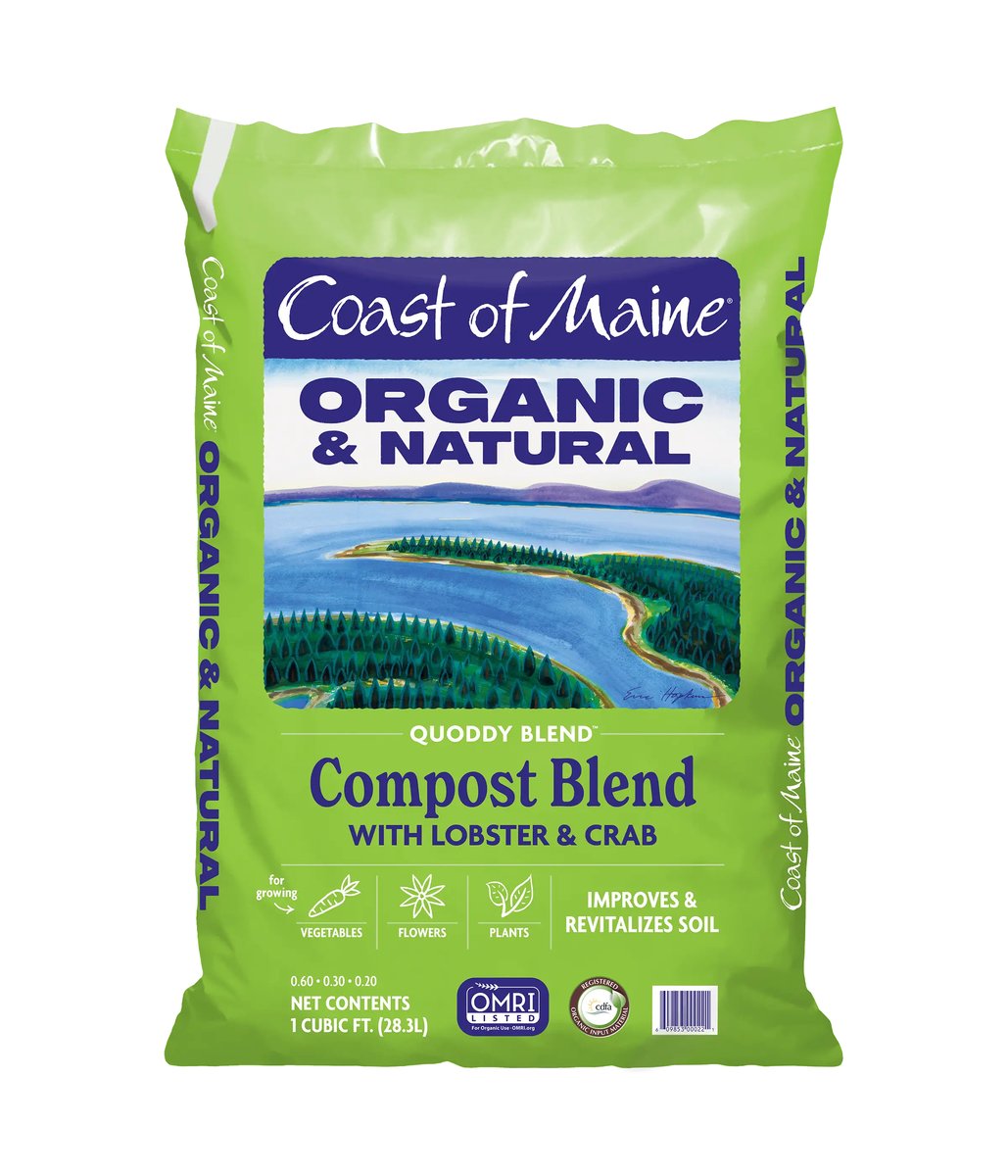 Bag of Coast of Maine lobster compost.